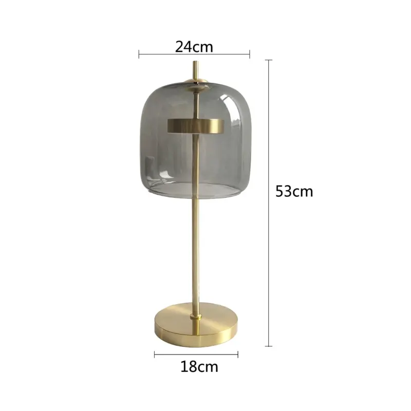 Nordic Smoke gray Glass Table Lamps LED Modern Living Bedroom Bedside Indoor Decor Lighting Creative Luminaire.jpg 0d8b7fea c976 4a9a 9d6c aba3fb298898