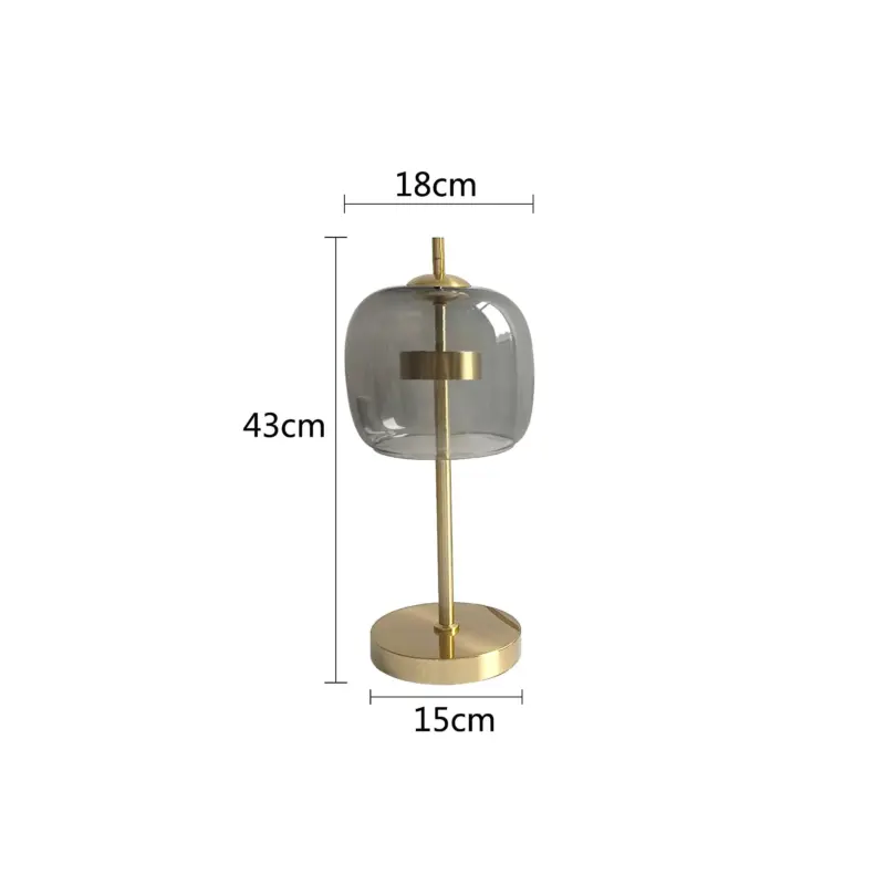 Nordic Smoke gray Glass Table Lamps LED Modern Living Bedroom Bedside Indoor Decor Lighting Creative Luminaire.jpg 75c5fd50 af69 41d5 bd87 3c0c223b6ed9