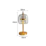 Nordic Smoke gray Glass Table Lamps LED Modern Living Bedroom Bedside Indoor Decor Lighting Creative Luminaire.jpg c89a603c 66ce 46bf b1fe 80d0f34c8010
