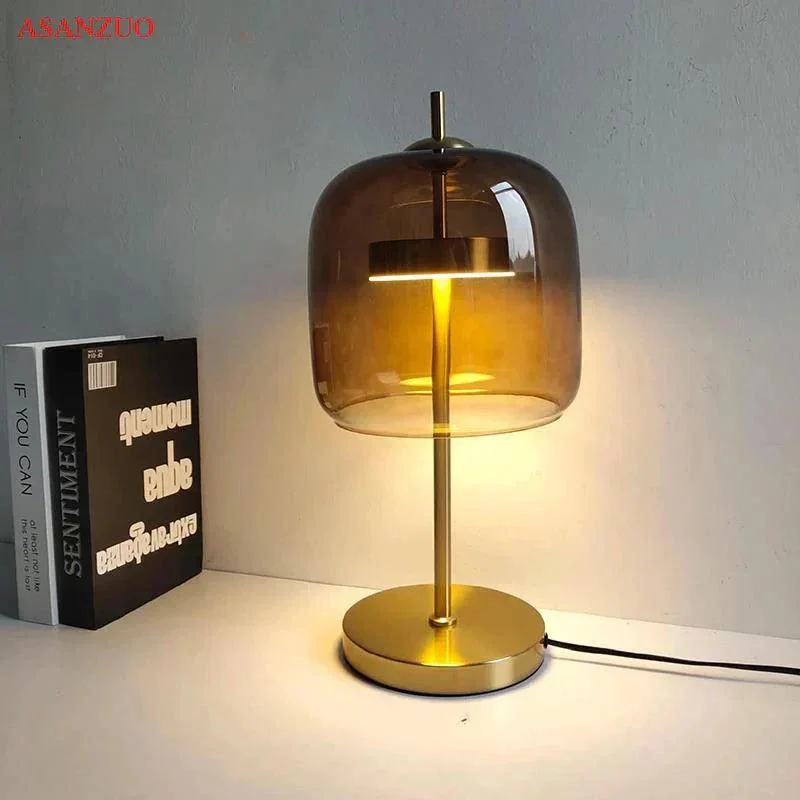 Nordic Smoke Gray Glass Table Lamps Led Modern Living Bedroom Bedside Indoor Decor Lighting Creative Luminaire.jpg D97a6c32 E997 4f47 99c5 Fd80577c7fa8