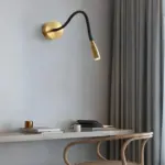 Nordic Stijl Bronzen Wandlamp Verstelbare Arm Decor Licht Slaapkamer Lamp Studie Geleid Nachtkastje Leeslamp Muur Spiegel 60f6cea9 0c1d 4604 9190 a75f537744a7