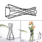 Nordic Style Air Plant Holder Metal Flower Pots Stand Geometric Iron Tillandsia Holder Table Home Garden c87aedc6 c3e2 456a 9d27 9fa37dd402d7