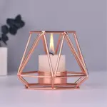 Nordic Style Wrought Iron Geometric Candle Holders Home Decorate Metal Crafts candlestick candelabros de velas Holder 3cf13f41 8cd9 4584 a175 e6944161993d