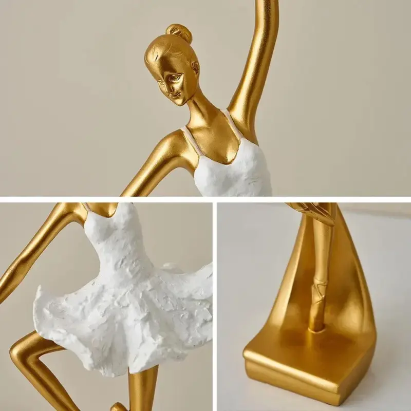 Nordic Style Ballet Dancer Desktop Decor