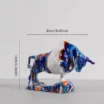 NordicArtBullFigurine-Homeko9 NordicArtBullFigurine Homeko9