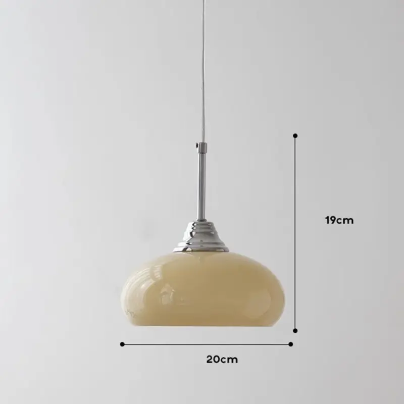 NordicBauhausSmallGlassPendantLight