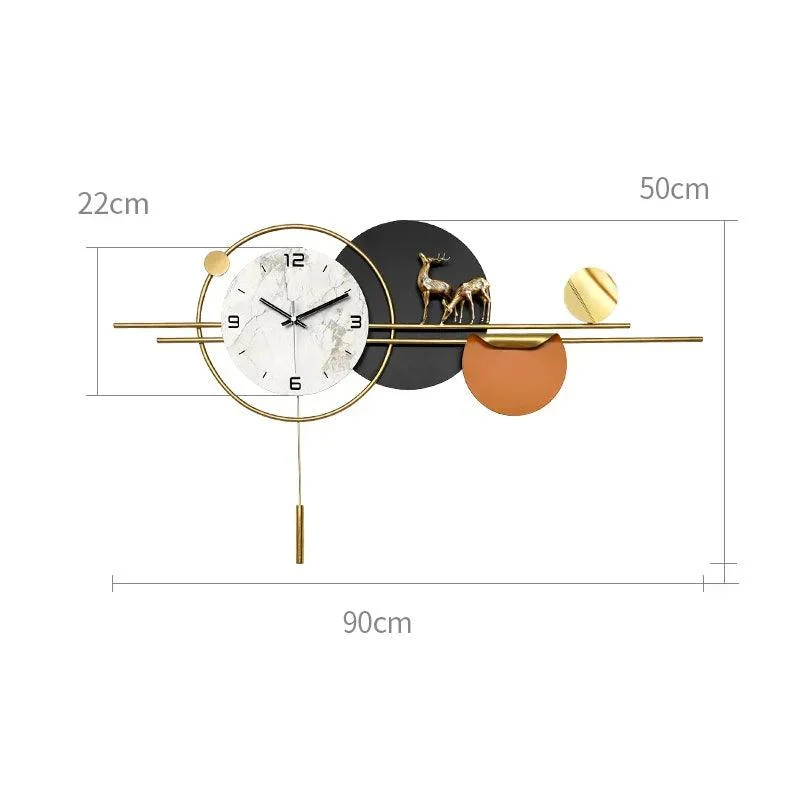 Nordic Designer Wall Clock - Homeko