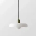 NordicGlas SkandinavischeDeckenhangelampemithandgefertigtemGlasschirm33