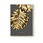 NordicGoldenAbstractLeaf Homeko9