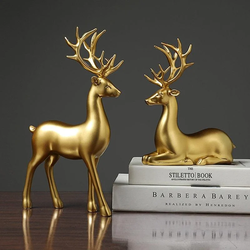 Nordic Golden Deer - Homeko