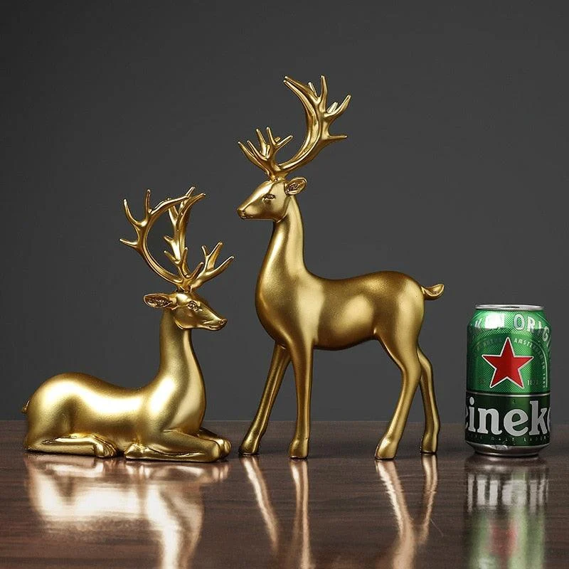 Nordic Golden Deer - Homeko