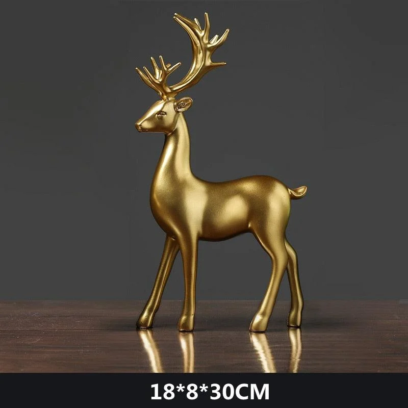 Nordic Golden Deer - Homeko