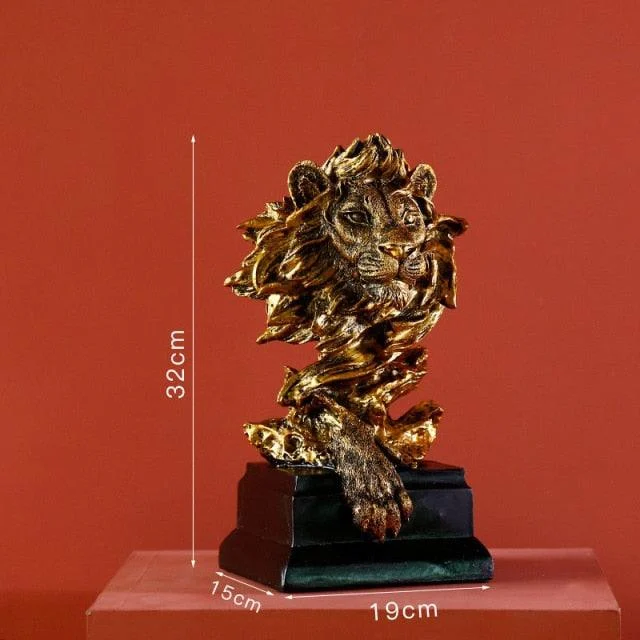 Nordic Lion Statue - Homeko