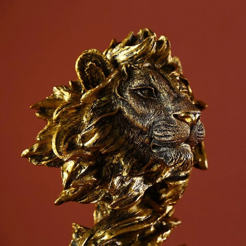 Nordic Lion Statue - Homeko