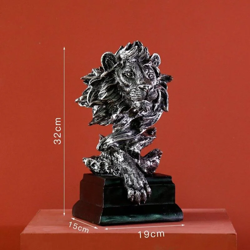 Nordic Lion Statue - Homeko