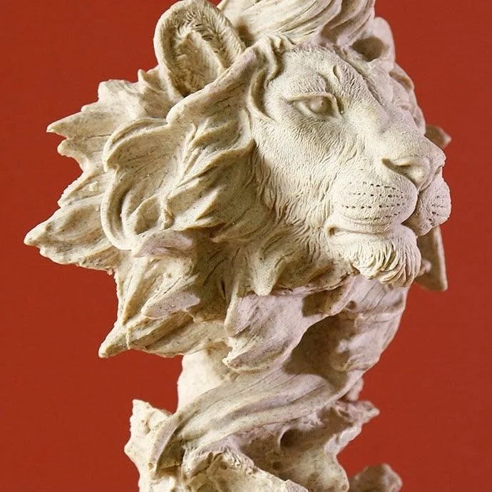 Nordic Lion Statue - Homeko