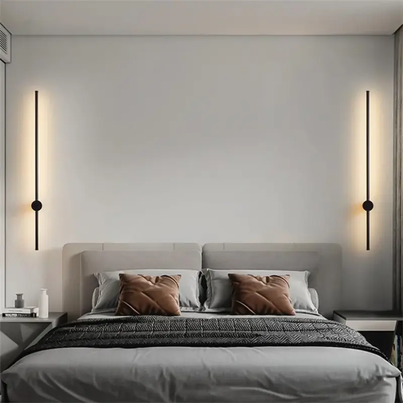 NordicLongStripWallLampModernWallScone11