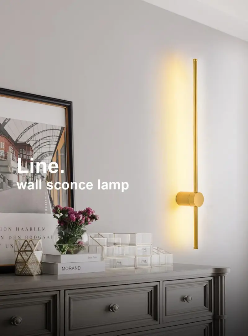NordicLongStripWallLampModernWallScone36