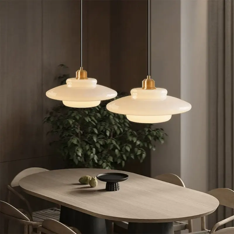 NordicMinimalistGlassPendantLight