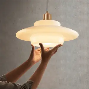 Homeko Minimalist Glass Pendant Light