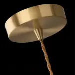 NordicMinimalistGlassPendantLight