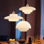 NordicMinimalistGlassPendantLight