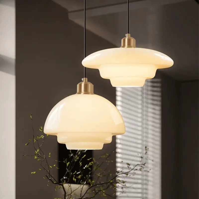NordicMinimalistGlassPendantLight