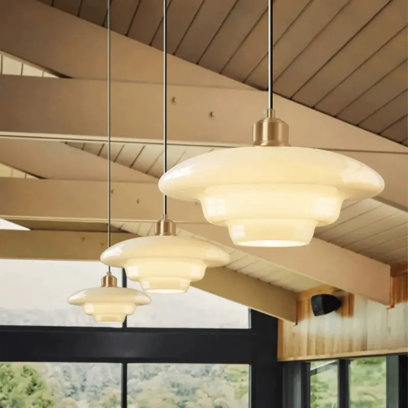 NordicMinimalistGlassPendantLight