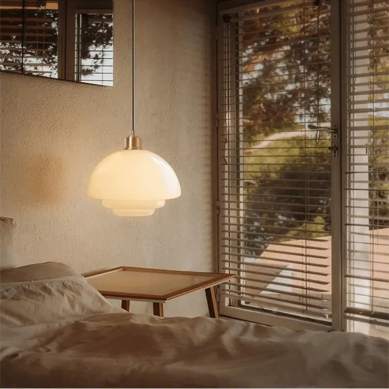 NordicMinimalistGlassPendantLight