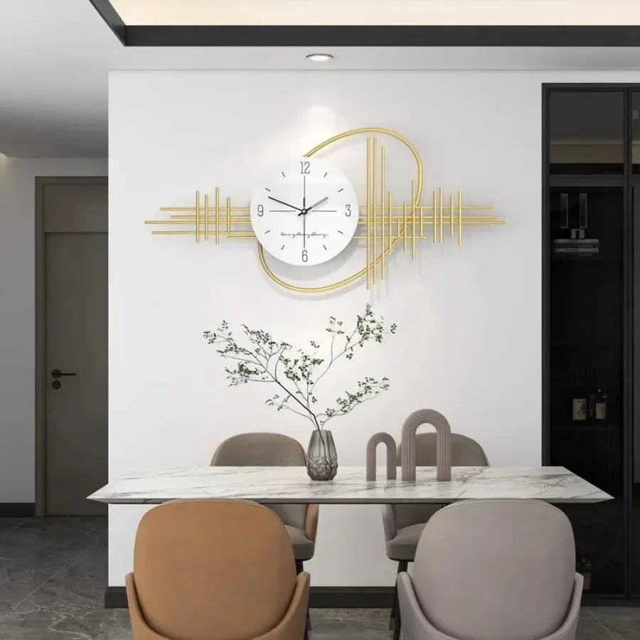 Nordic Round Wall Clock - Homeko