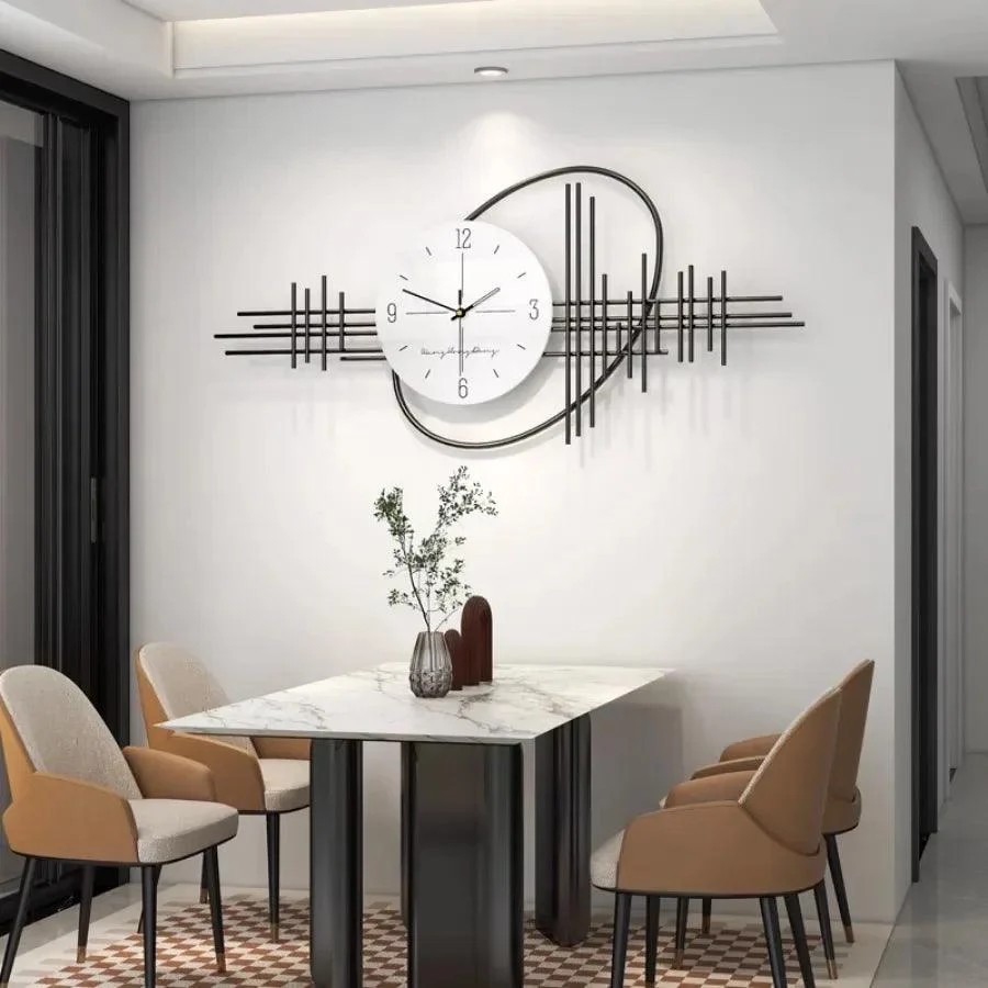 Nordic Round Wall Clock - Homeko