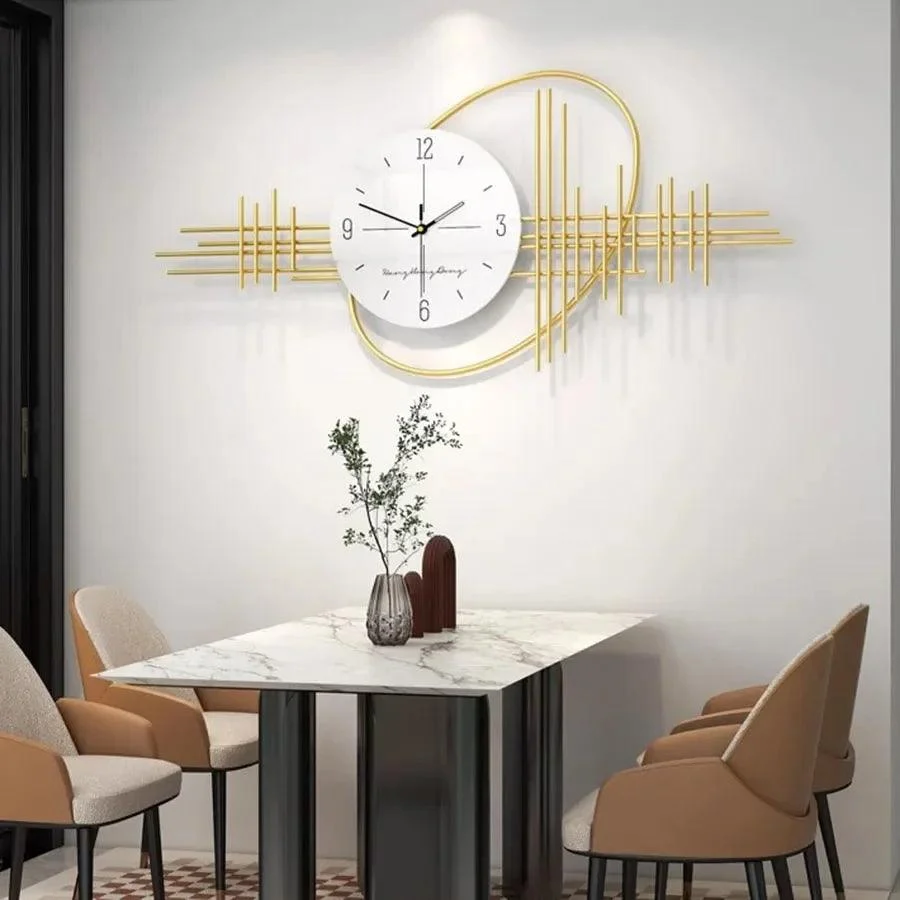 Nordic Round Wall Clock - Homeko