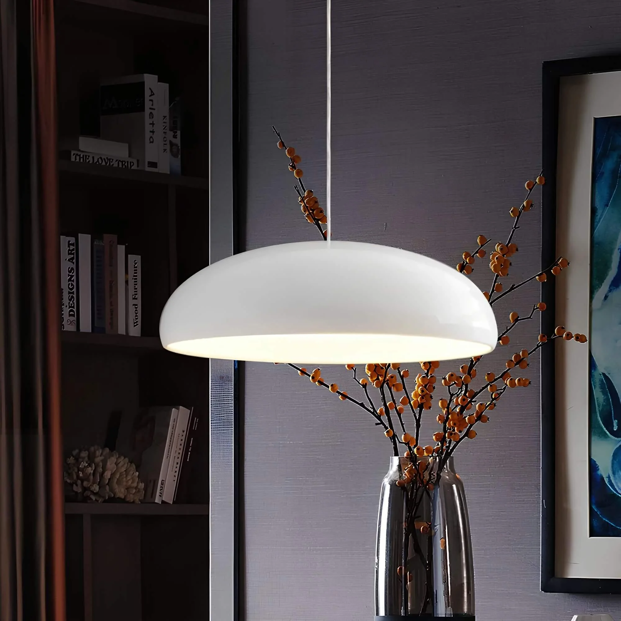 Nordicsun Schimmerndependelleuchteimkaskadendesign2xlumina