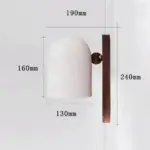 NordicWalnutZenStyleBallWallSconce_7 NordicWalnutZenStyleBallWallSconce