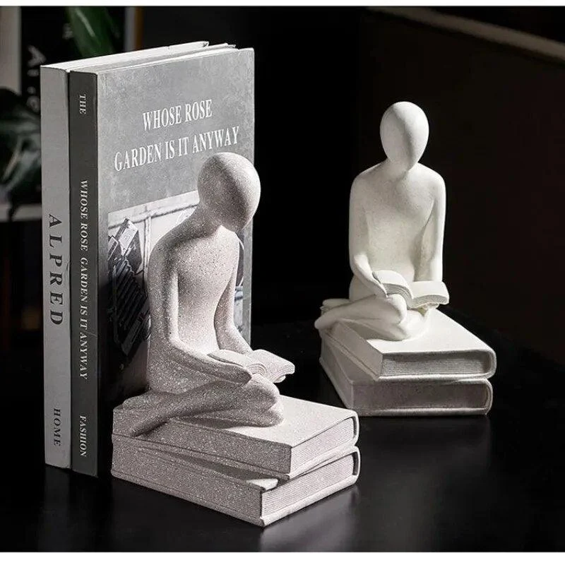 Nordic Abstract Resin Sculptures and Statues Miniature Ornaments Crafts Gifts -