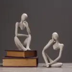 Nordic Abstract Thinker Statue