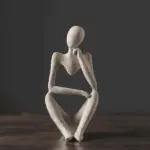 Nordic Abstract Thinker Statue