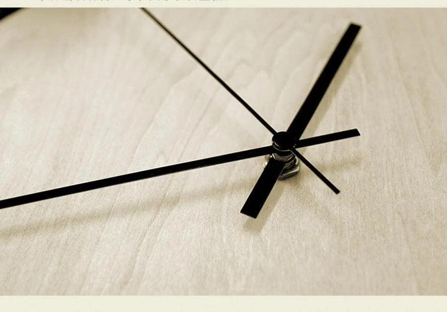 Nordic Analogue Wall Décor Clock for Home -