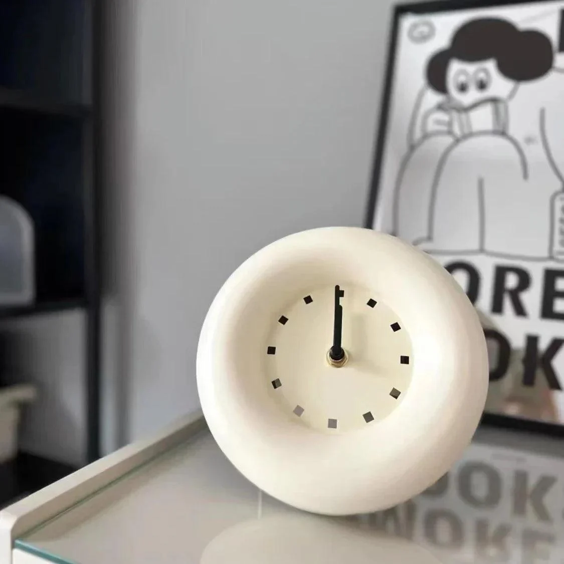 Nordic Bubble Silent Mini Alarm Clock -