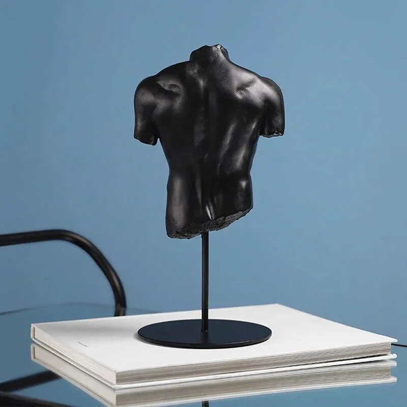 Nordic Bust Figure Artware Sculptures and Statues Home Decoration Resin Ornament -