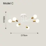 Nordic Ceiling Lamp