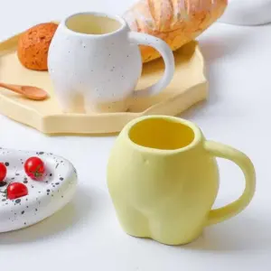 Nordic Ceramic Female Butt Mug - 