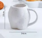 Nordic Ceramic Female Butt Mug