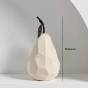 Nordic Ceramic Fruit Sculptures