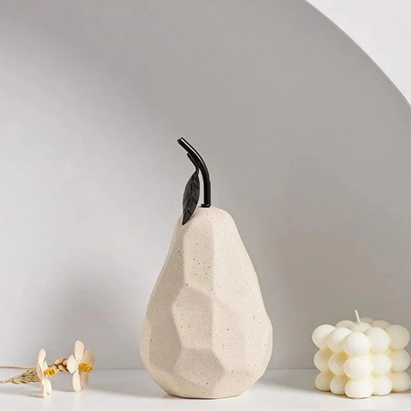 Nordic Ceramic Fruit Sculptures -