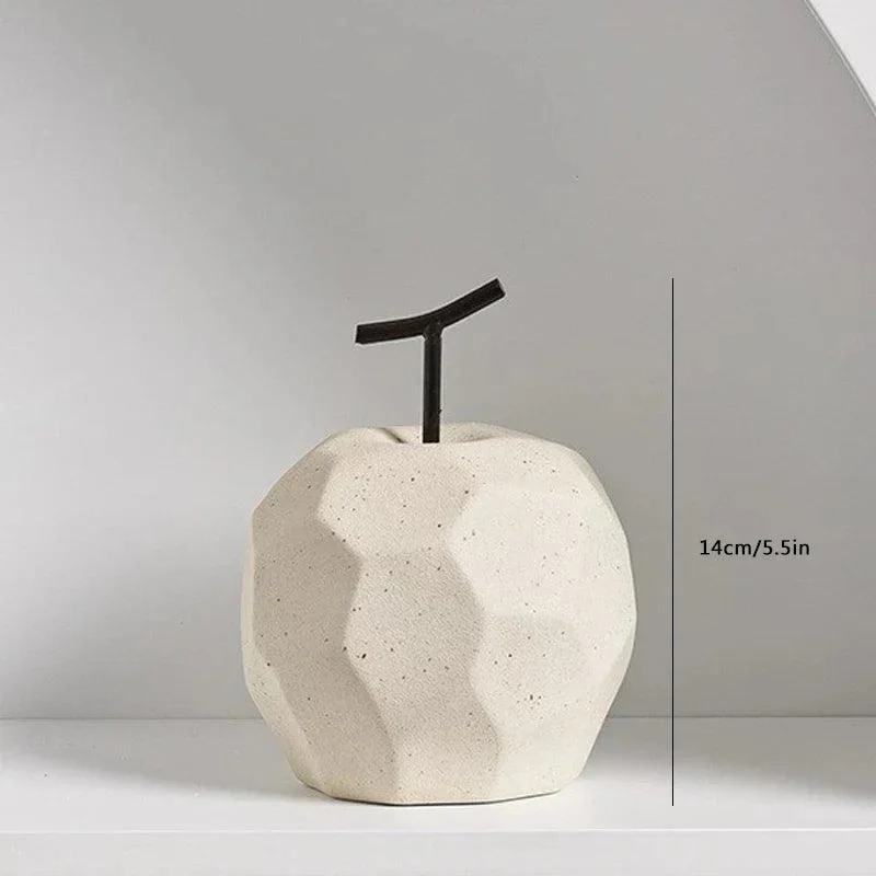 Nordic Ceramic Fruit Sculptures -