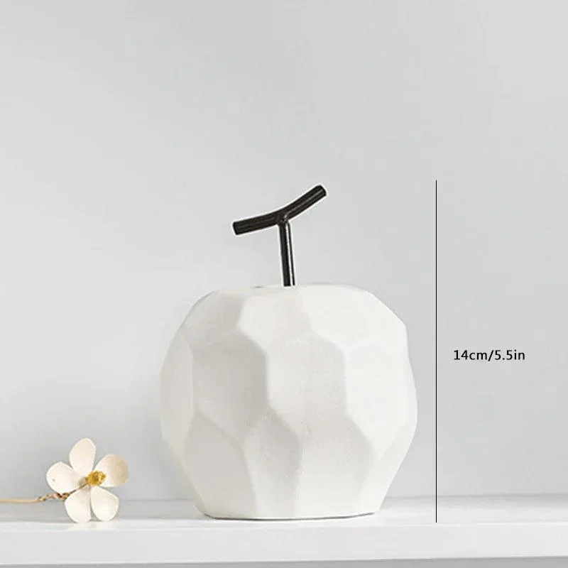 Nordic Ceramic Fruit Sculptures -