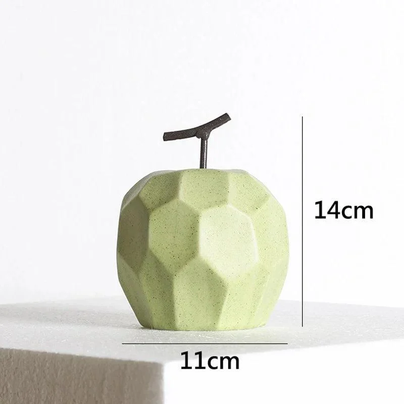 Nordic Ceramic Fruit Sculptures -