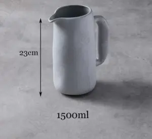 Nordic Ceramic Stoneware Pitcher