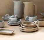 Nordic Ceramic Stoneware Pitcher
